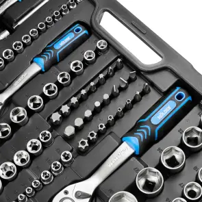 Професійний набір інструментів в кейсі Molder 1/2", 1/4", 3/8" 72Т, CR-V, 151од. №2