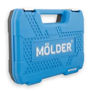 Професійний набір інструментів в кейсі Molder 1/4" 72 T, CR-V, 56од. №6