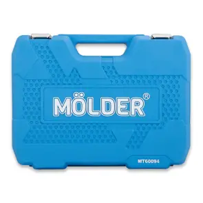 Профессиональный набор инструментов в кейсе Molder 1/2 ", 1/4" 72 T, CR-V, 94ед. №4