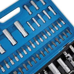 Профессиональный набор инструментов в кейсе Molder 1/2 ", 1/4" 72 T, CR-V, 94ед. №7