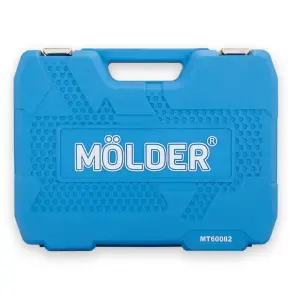 Професійний набір інструментів в кейсі Molder 1/2", 1/4" 72 T, CR-V, 82од. №4