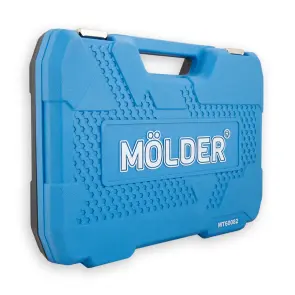 Професійний набір інструментів в кейсі Molder 1/2", 1/4" 72 T, CR-V, 82од. №5