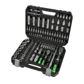 Професійний набір інструментів в кейсі Winso Pro 1/2", 1/4" 72T, CR-V, 110од. №1