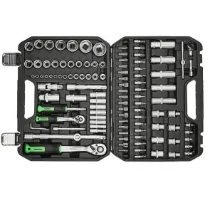 Професійний набір інструментів в кейсі Winso Pro 1/2", 1/4" 72T, CR-V, 110од. №2
