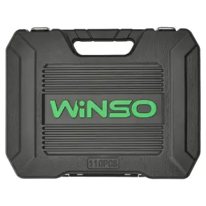 Професійний набір інструментів в кейсі Winso Pro 1/2", 1/4" 72T, CR-V, 110од. №3