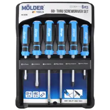 Набор отверток Molder ударные с шестигранной опорой 6шт MT33206