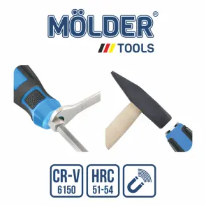 Набор отверток Molder ударные с шестигранной опорой 6шт MT33206 №3
