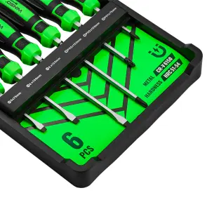Набір викруток Winso Pro ударні (Go-Thru) з шестигранною опорою 6шт №2