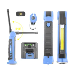 Ліхтар інспекційний Brevia LED Ultra-slim 3W COB+1W LED 300lm, 2000mAh, microUSB №3