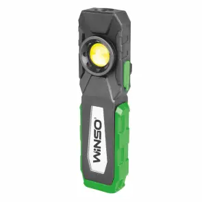 Ліхтар портативний Winso 500Lm, 10W COB+3W, 2000mAh, білий/червоний №1