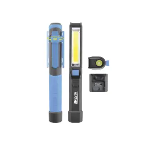 Ліхтар інспекційний Brevia LED Pen Light 2W COB+1W LED 150lm 900mAh microUSB №3