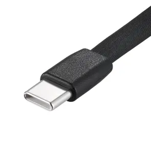 Повербанк (Power Bank) Brevia ePower 10000mAh PD20W CompactMini LCD чорний + кабель №7