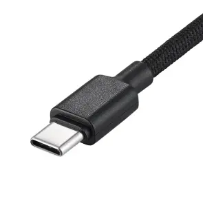 Повербанк (Power Bank) Brevia ePower 10000mAh 22,5W SuperSlim LCD чорний металік + кабель №5