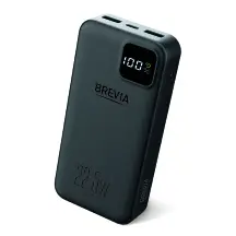 Повербанк (Power Bank) Brevia 20000mAh 22,5W, Li-Pol, LCD чорний