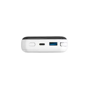 Повербанк (Power Bank) Brevia 10000mAh 22.5W Type-C+Lightning Cable, Li-Pol, LCD білий №4