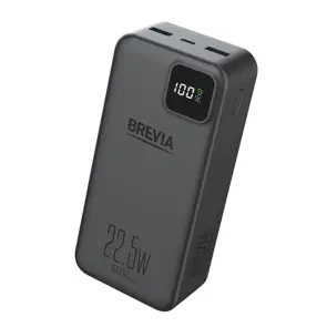Повербанк (Power Bank) Brevia 30000mAh 22,5W Li-Pol, LCD чорний №1