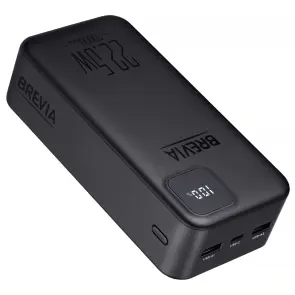 Повербанк (Power Bank) Brevia 30000mAh 22,5W Li-Pol, LCD чорний №5