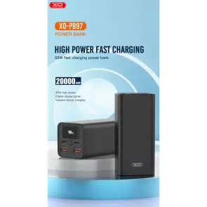 Повербанк (Power Bank) XO PB97 20000mAh 65W чорний №4