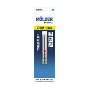 Біта Molder PH2x70мм 1шт (кольорове маркування) №4