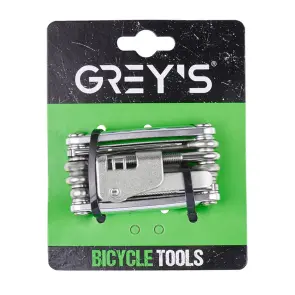 Мультитул Grey's 2/2.5/3/4/5/6/8мм, плоская отвертка/Philips, выжимка цепи, лопатка №2