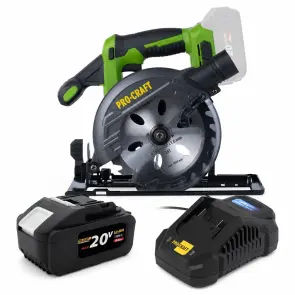 Акумуляторна дискова пила Procraft PCA32 та батарея Procraft Battery20/8C 8 Аг Type-C і зарядний пристрій Procraft Charger20/4 А №1
