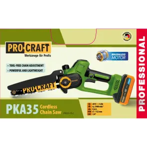 Акумуляторна міні пила Procraft PKA35 та подовжувач телескопічний Procraft EP3.0R №3