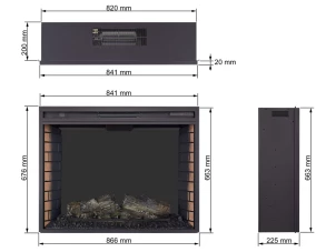 Електрокамін ArtiFlame AF33 №6