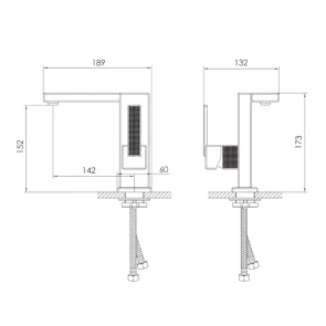 Смеситель для умывальника Imprese Deira Chrome ZMK122001010 №2