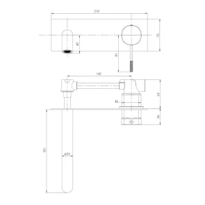 Змішувач для раковини Imprese Brenta ZMK091908030 №2