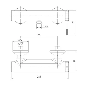 Змішувач для душу Imprese Brenta ZMK091908080 №2