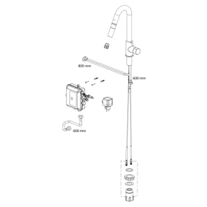 Змішувач для кухні із дозатором Imprese Smart Bio ZMK051901151 №4