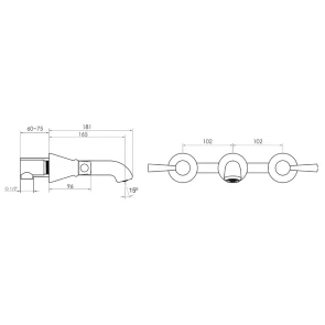 Смеситель для раковины Imprese Podzima Ledove ZMK01170103 №2