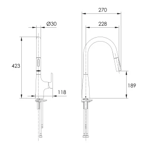 Смеситель для кухни IMPRESE Liben 55905 №2