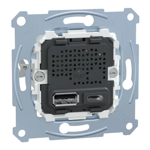 MERTEN МЕХАНІЗМ USB-зарядки A+C, 2,4 A №5