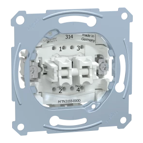 МЕХАНІЗМ ДВОКНОПКОВОГО ВИМИКАЧА З САМОПОВЕРНЕННЯМ ,2-ПОЛЮСНИЙ №4