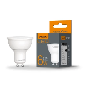 LED лампа VIDEX MR16e 6W GU10 4100K №1