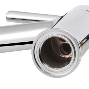 Комплект смеситель для ванны + смеситель для раковины Grand Chrome Qtap №10
