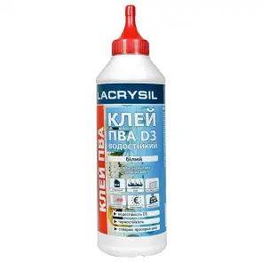 Клей універсальний водостійкий Lacrysil 400 г №1