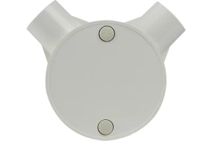Коробка монтажна кругла 2 відвода (FA009 d20mm) (A0070050029) №1