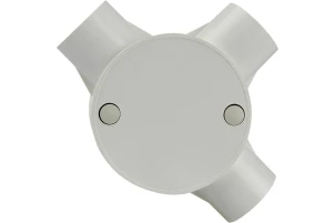 Коробка монтажна кругла 3 відвода (FA010 d25mm) (A0070050032) №1