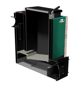 Шахтный котел отопительный Zubr Mini 10 кВт №5