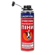 Очищувач монтажної піни LACRYSIL 500 мл/400 г
