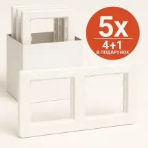 Рамка 2-постовая, Белый, Sedna Design SDD311802 комплект 5 шт