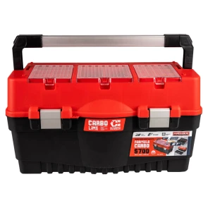 (90075) Ящик для инструмента 27" Formula S700 Carbo Alu red HAISSER №1