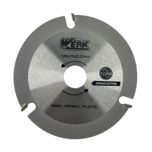 Диск універсальний по дереву для КШМ 125 x 3T x 22.23mm (WERK)