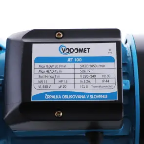 Насос поверхневий центробежный Vodomet JET100, корпус чугун (VO0019) №2