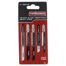 Набор пильных полотен - T-SET4, 5шт (HAISSER)