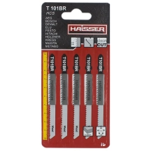 Пильные полотна - T101BR, 75мм, н-р 5шт (HAISSER)