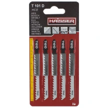 Пильные полотна - T101D, 75мм, н-р 5шт (HAISSER)