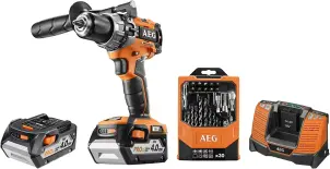 Дриль-шуруповерт акумуляторний AEG BSB18C2BL-402TB №5